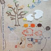 kit broderie prunch needle animaux